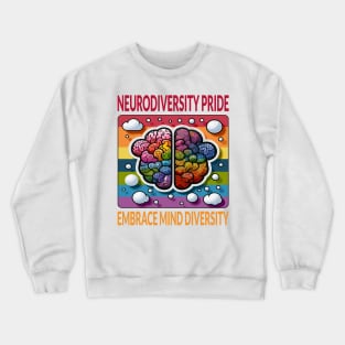 Neurodiversity Pride: Mind Body Balance Crewneck Sweatshirt